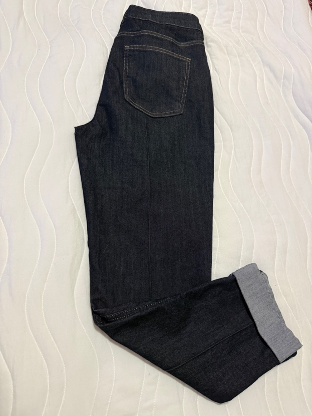 Harper Slim Straight Dark Indigo Jeans Size 12